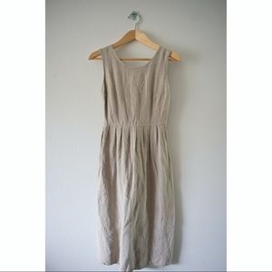 Agnes b 100% linen, classic summer dress